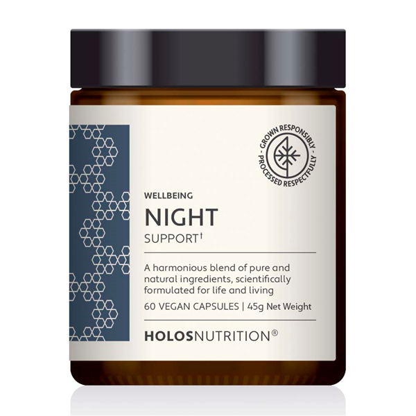 Holos Nutrition Night Support 60 Cápsulas Veganas