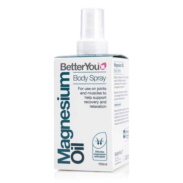 Better You Magnesio Aceite spray corporal 100ml