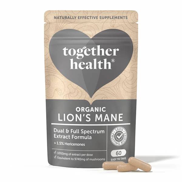 Together Health Hongo Melena de León Orgánico 60 Cápsulas Vegetales