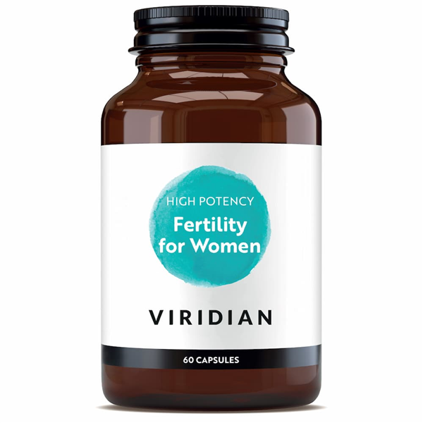 Viridian Fertility Para Mujeres 60 Cápsulas Veganas