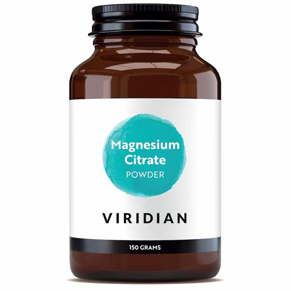 Viridian Citrato Magnesio en Polvo 150g