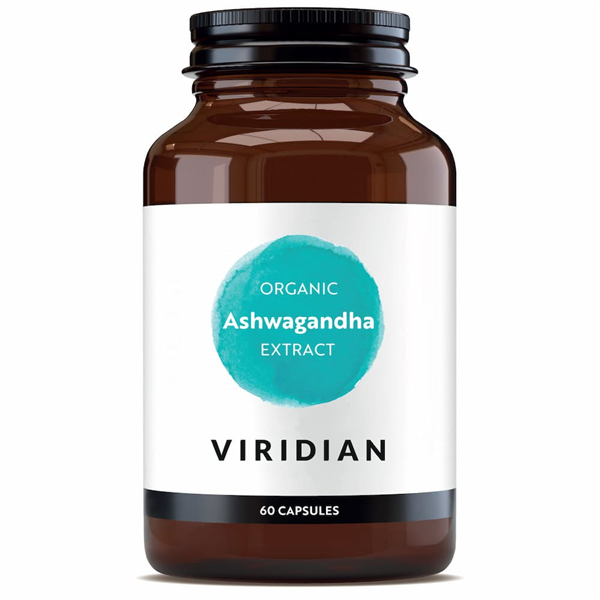 Viridian Ashwagandha Extracto Bio 60 Cápsulas Veganas