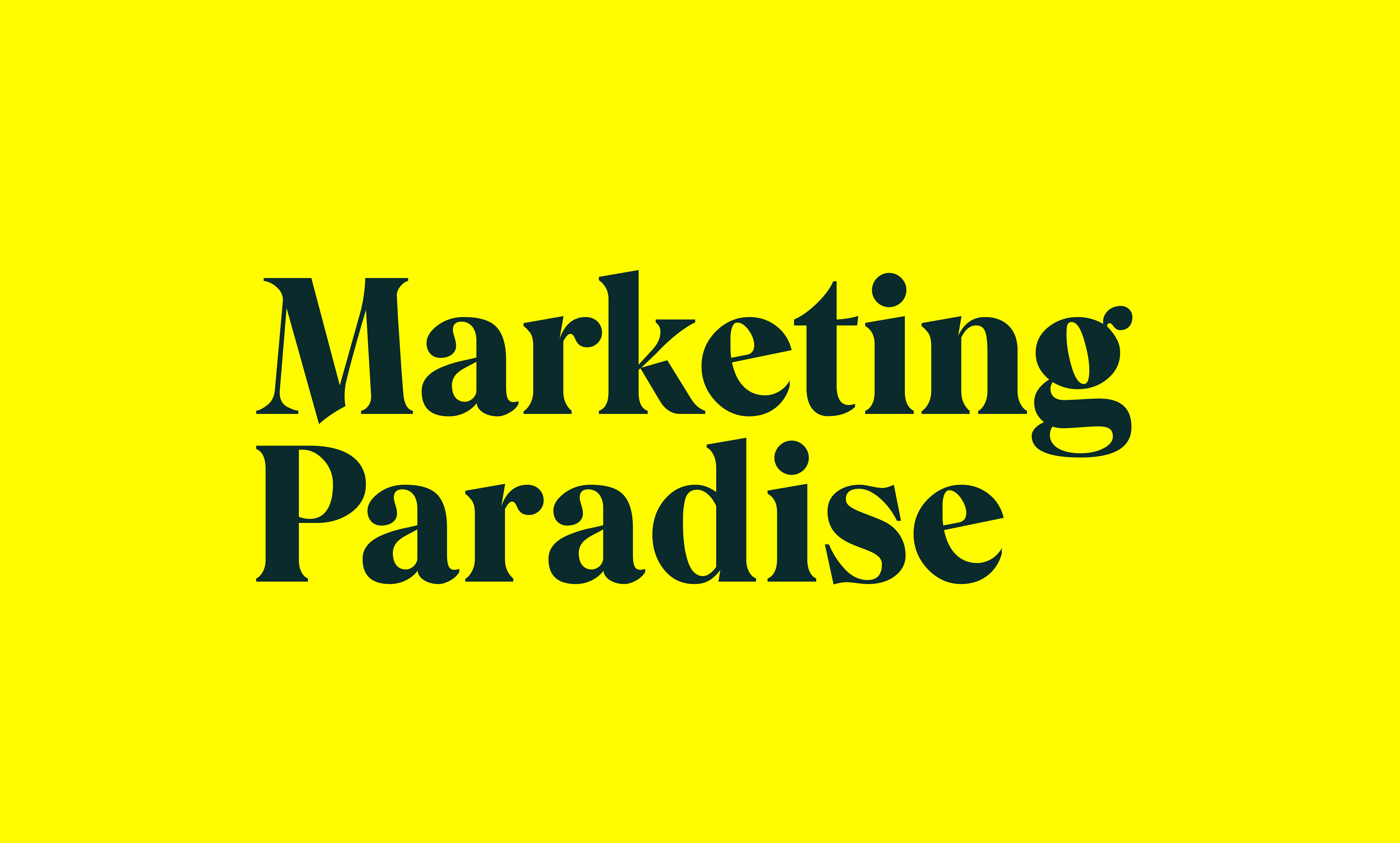 Marketing Paradise